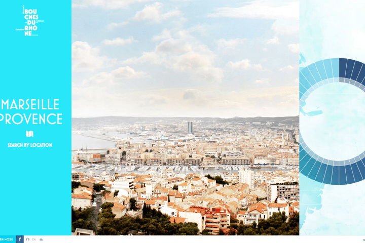 MyProvence Festival website preview